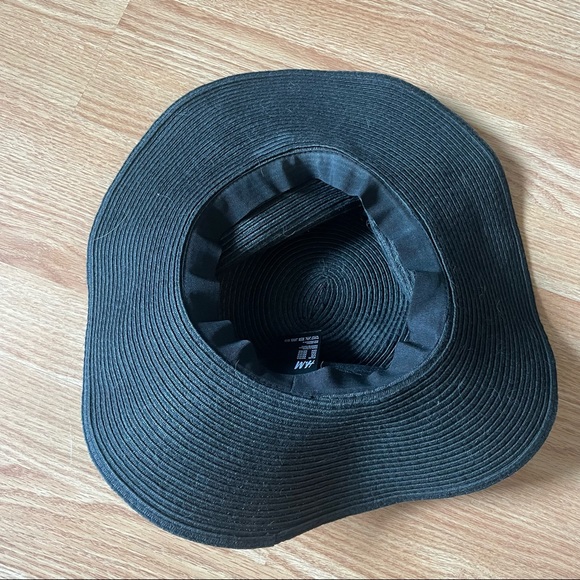 Lot of 2 Black Floppy Sun Hats Size M and M/L - Picture 5 of 8